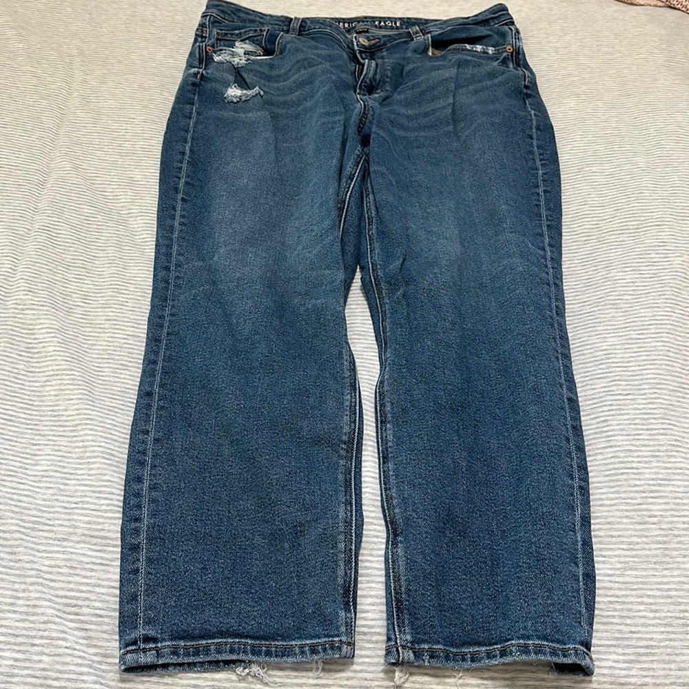 AE mom jeans